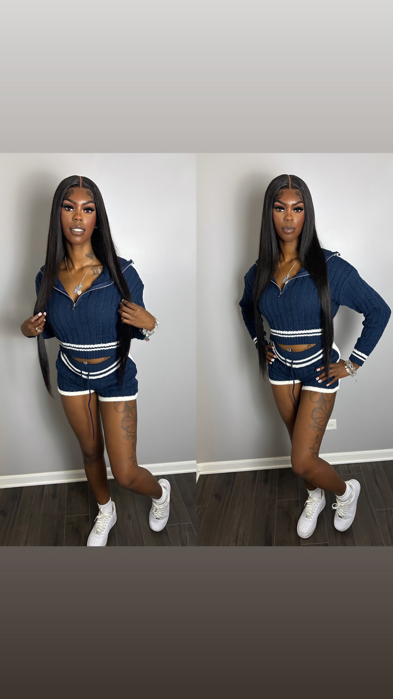 “KNIT” 2 Piece